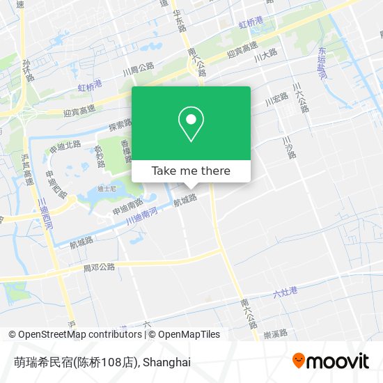 萌瑞希民宿(陈桥108店) map