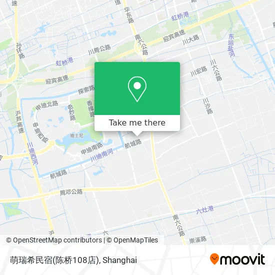 萌瑞希民宿(陈桥108店) map