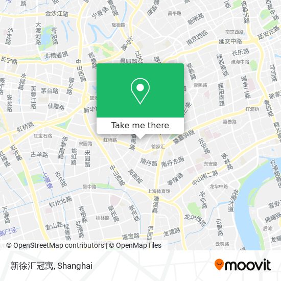 新徐汇冠寓 map