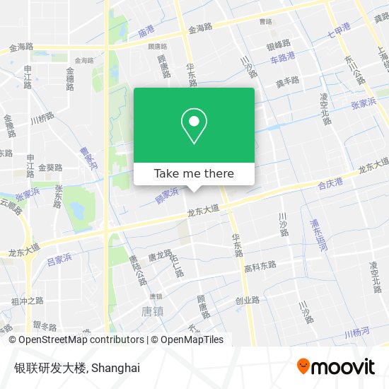 银联研发大楼 map