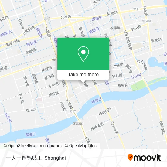 一人一锅锅贴王 map