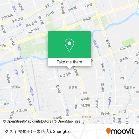 久久丫鸭颈王(三泉路店) map