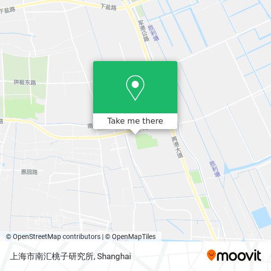 上海市南汇桃子研究所 map
