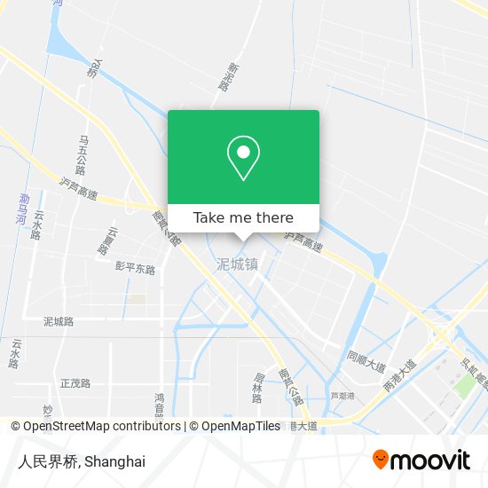 人民界桥 map