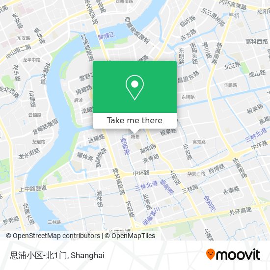 思浦小区-北1门 map
