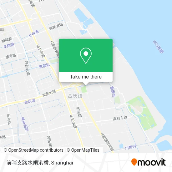 前哨支路水闸港桥 map