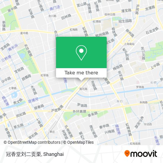 冠香堂刘二贡栗 map