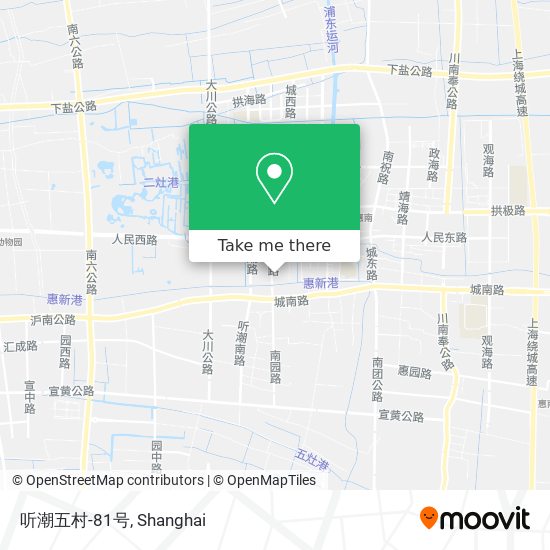 听潮五村-81号 map