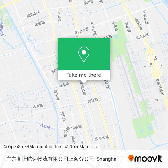 广东高捷航运物流有限公司上海分公司 map