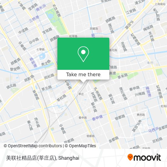 美联社精品店(莘庄店) map