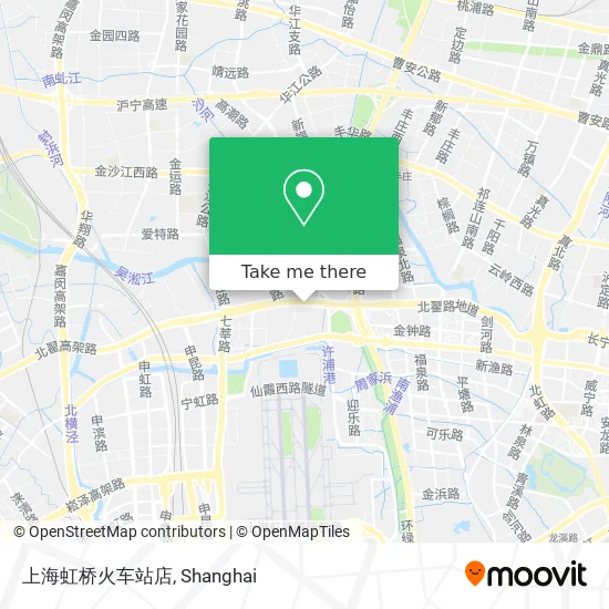 上海虹桥火车站店 map