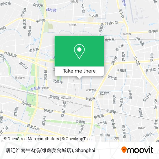 唐记淮南牛肉汤(维彪美食城店) map