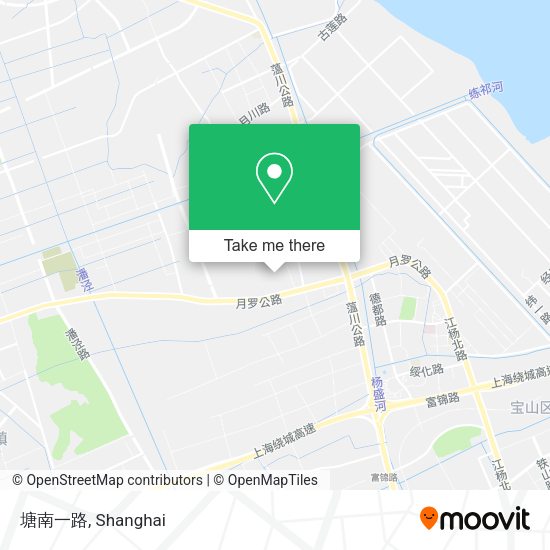 塘南一路 map