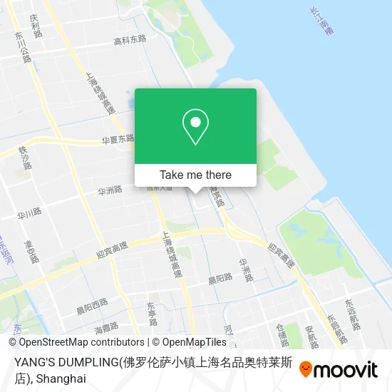 YANG'S DUMPLING(佛罗伦萨小镇上海名品奥特莱斯店) map