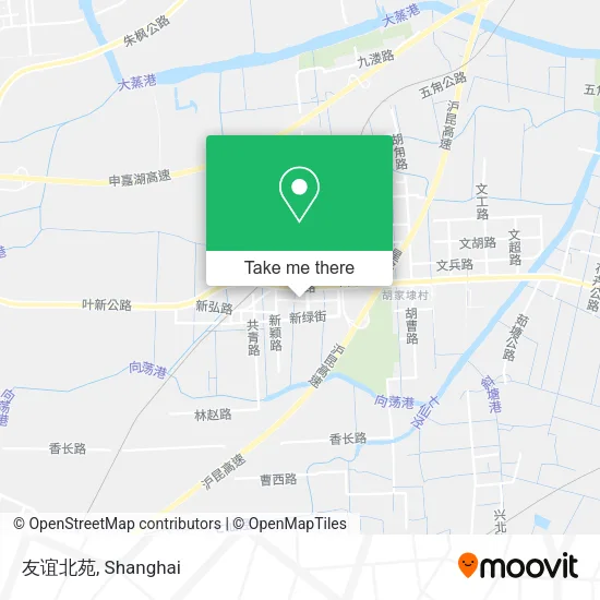 友谊北苑 map