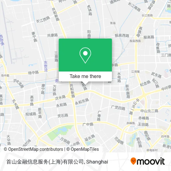 首山金融信息服务(上海)有限公司 map