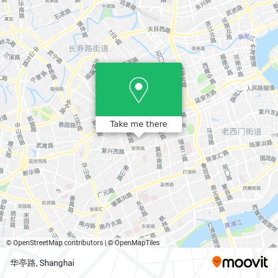 华亭路 map