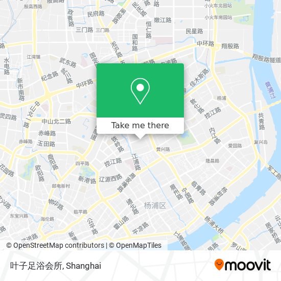 叶子足浴会所 map
