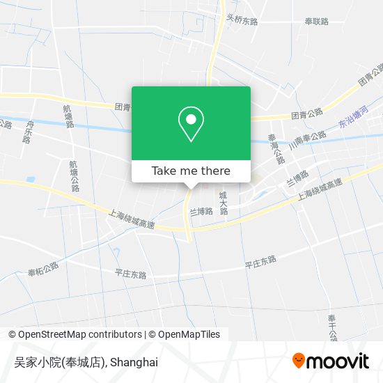 吴家小院(奉城店) map