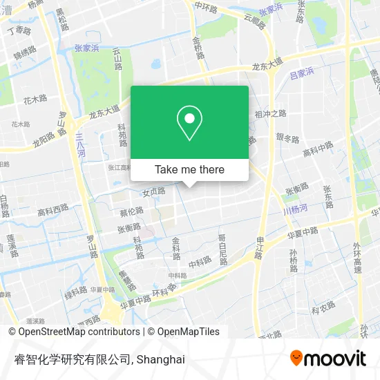 睿智化学研究有限公司 map
