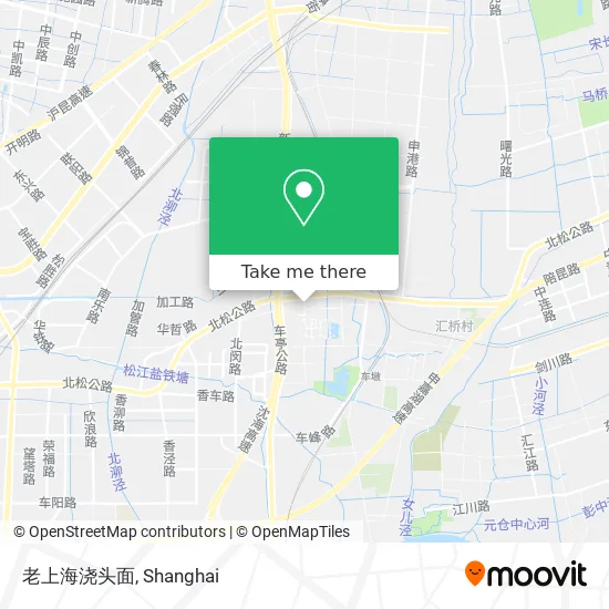 老上海浇头面 map