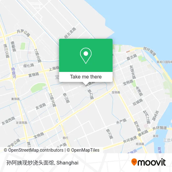 孙阿姨现炒浇头面馆 map