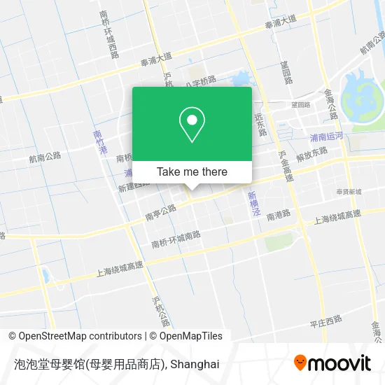 泡泡堂母婴馆(母婴用品商店) map