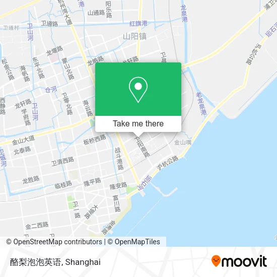 酪梨泡泡英语 map
