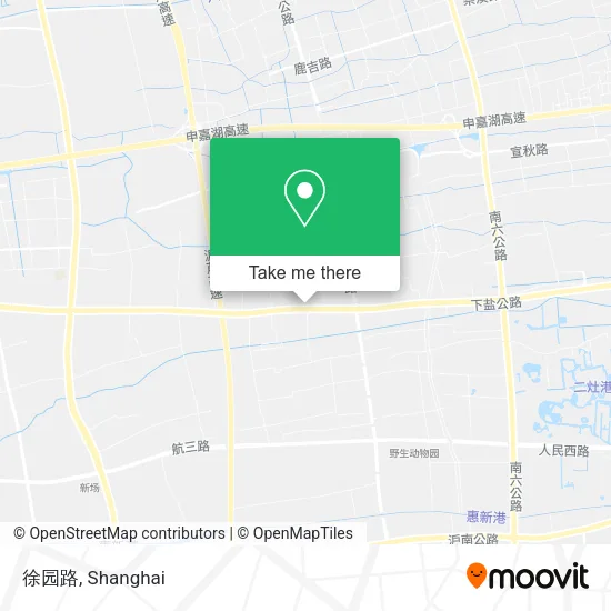 徐园路 map