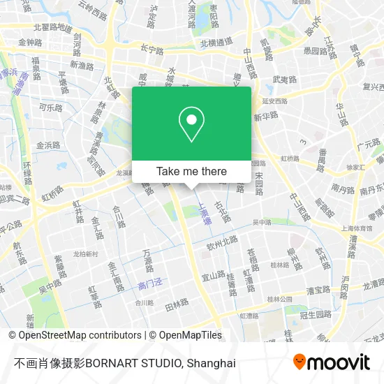 不画肖像摄影BORNART STUDIO map