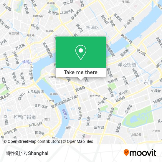 诗怡鞋业 map