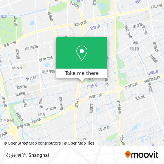 公共厕所 map