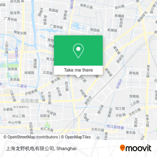上海龙野机电有限公司 map