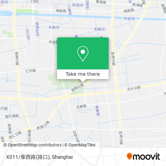 X011/泰西路(路口) map