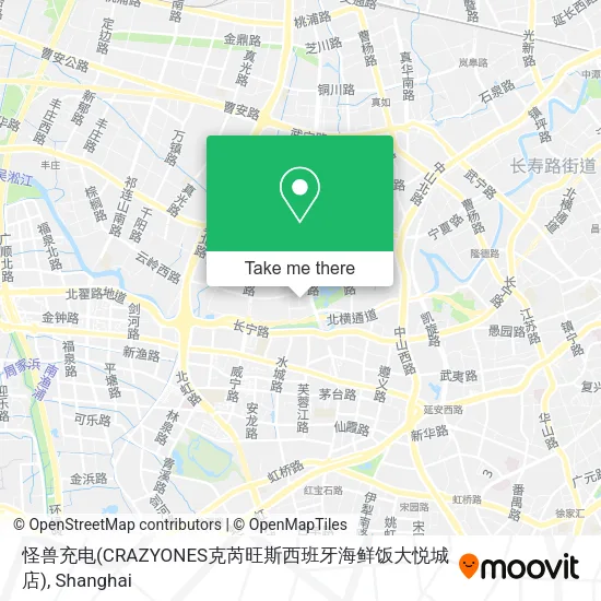 怪兽充电(CRAZYONES克芮旺斯西班牙海鲜饭大悦城店) map