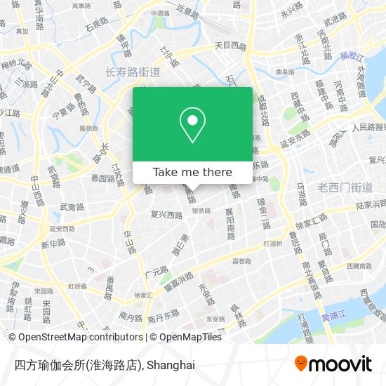 四方瑜伽会所(淮海路店) map
