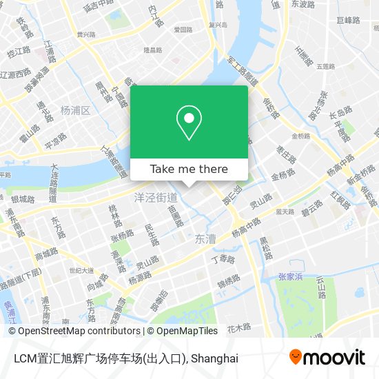 LCM置汇旭辉广场停车场(出入口) map