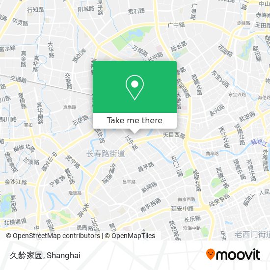 久龄家园 map