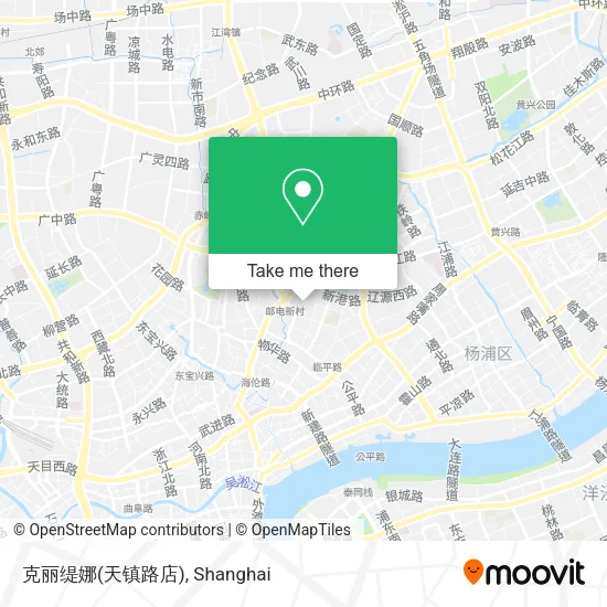 克丽缇娜(天镇路店) map