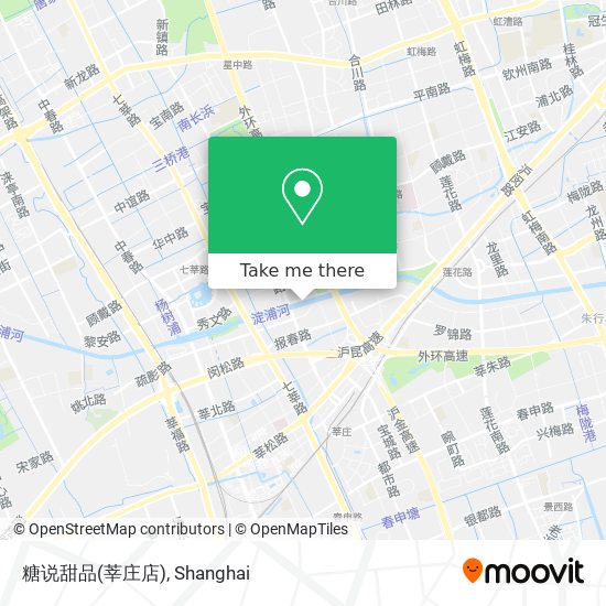 糖说甜品(莘庄店) map
