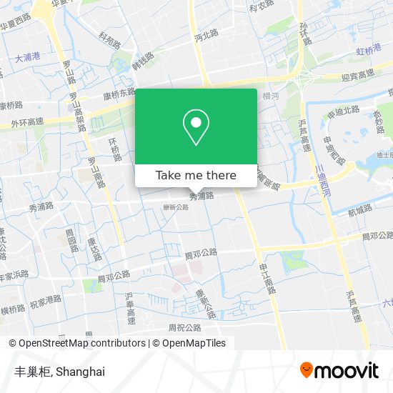 丰巢柜 map