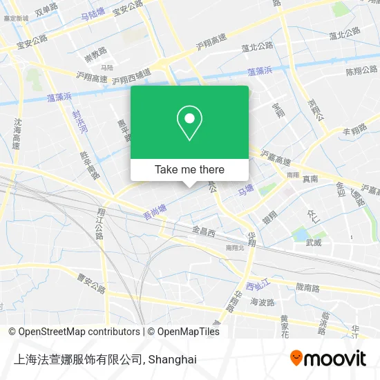 上海法萱娜服饰有限公司 map
