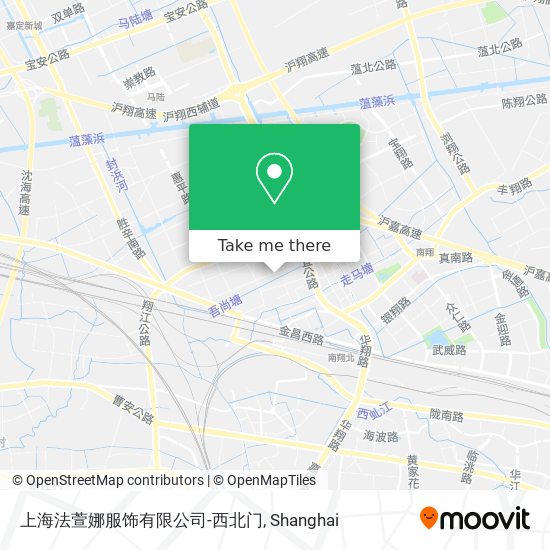 上海法萱娜服饰有限公司-西北门 map