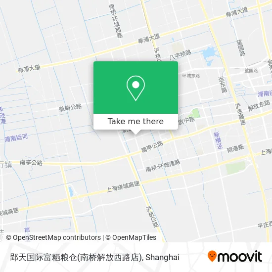 郢天国际富粞粮仓(南桥解放西路店) map