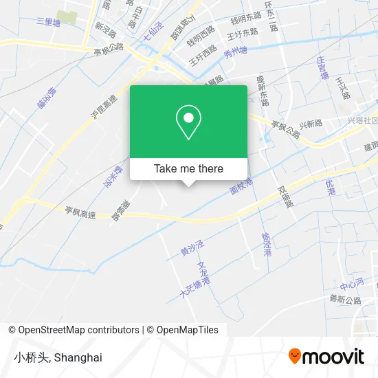 小桥头 map