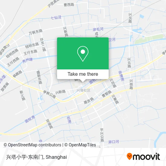 兴塔小学-东南门 map