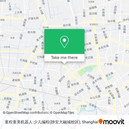童程童美机器人·少儿编程(静安大融城校区) map