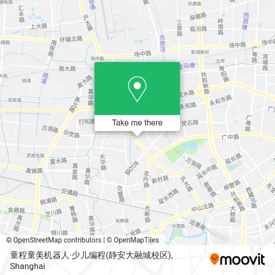 童程童美机器人·少儿编程(静安大融城校区) map