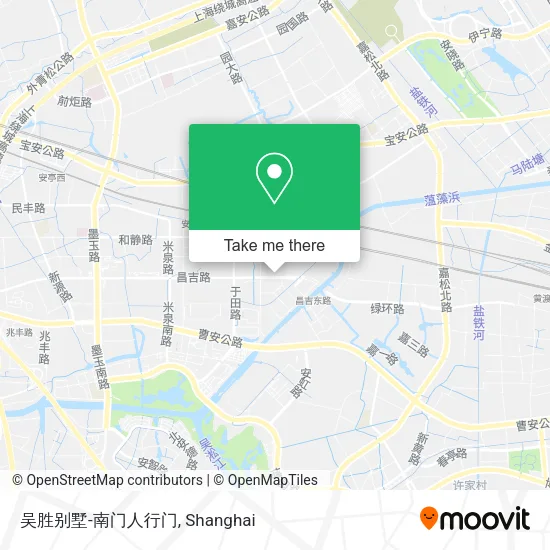 吴胜别墅-南门人行门 map