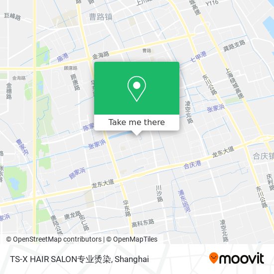 TS-X HAIR SALON专业烫染 map